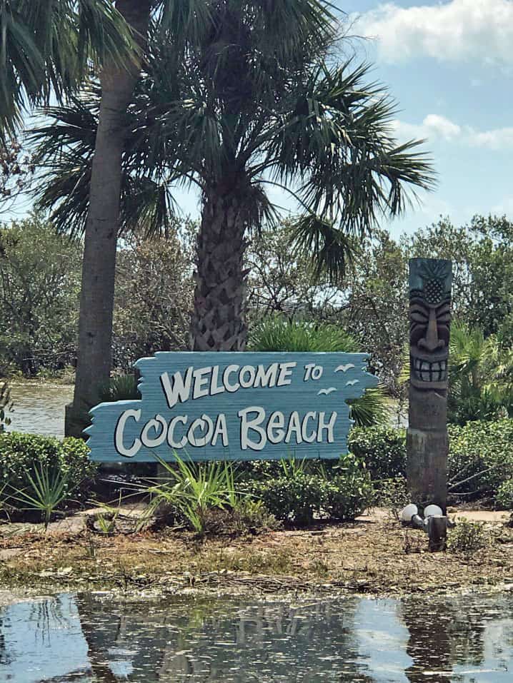 Photo of Cocoa Beach sign